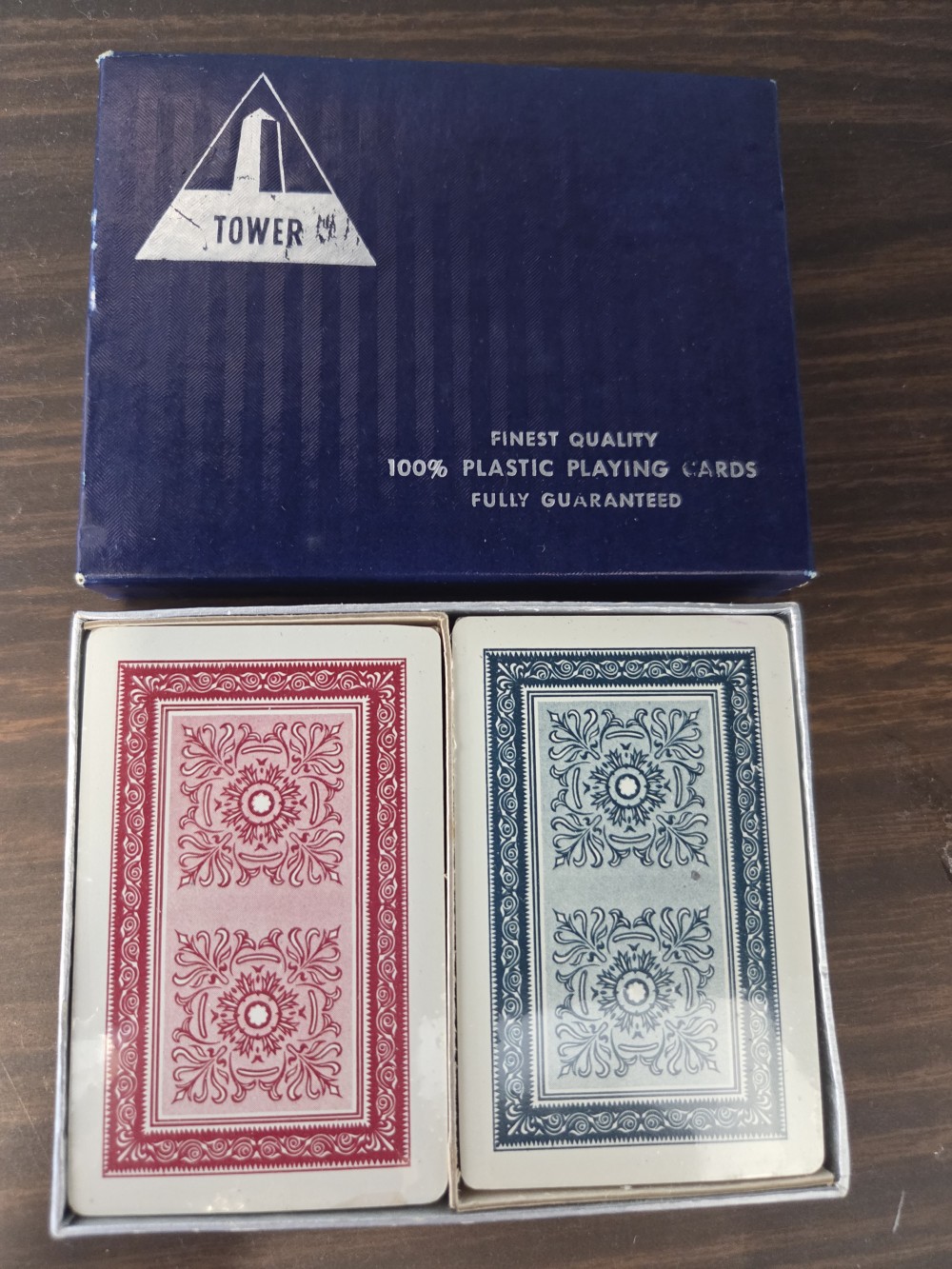 DO-1596 2 sets Tower brand playing cards