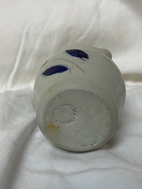 Williamsburg Pottery Salt Glaze Pitcher