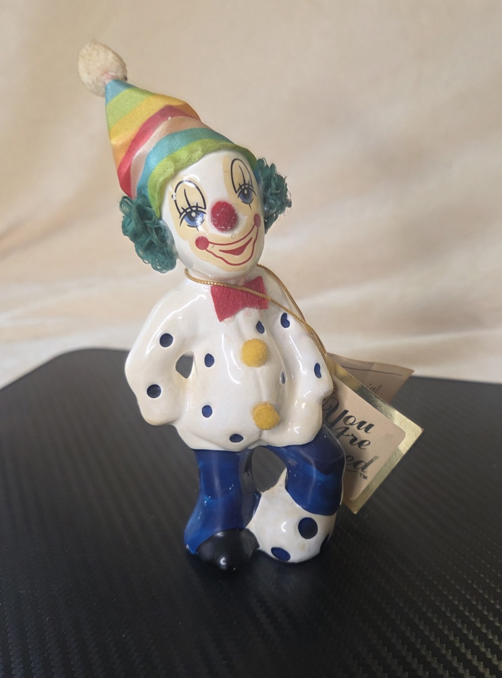 VTG Ceramic Standing Clown 6
