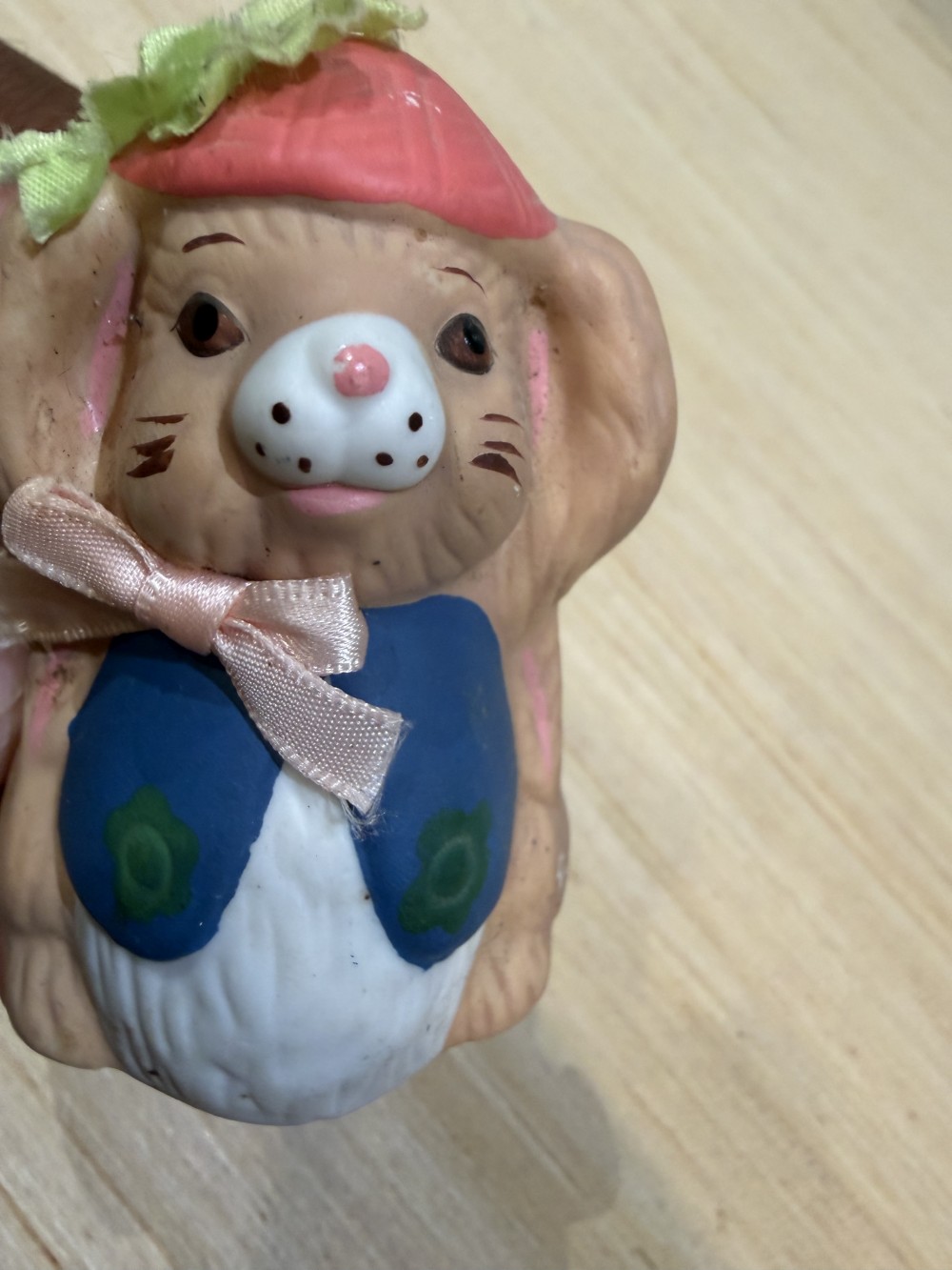Mouse Christmas Ornament 3”