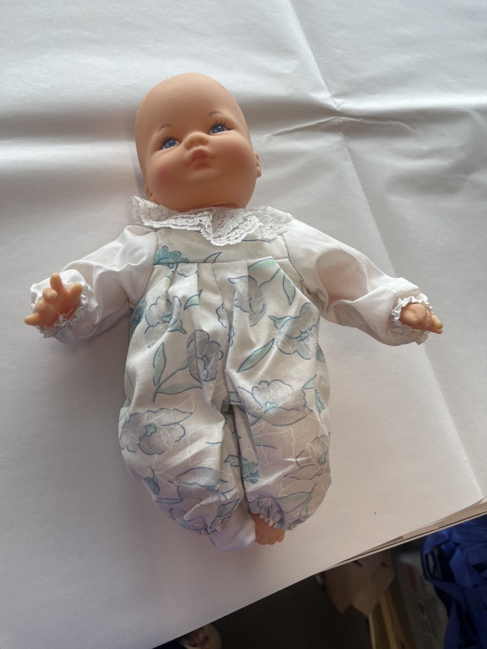 Baby doll with soft body