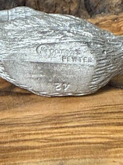1980 Spoontiques Pewter Swan