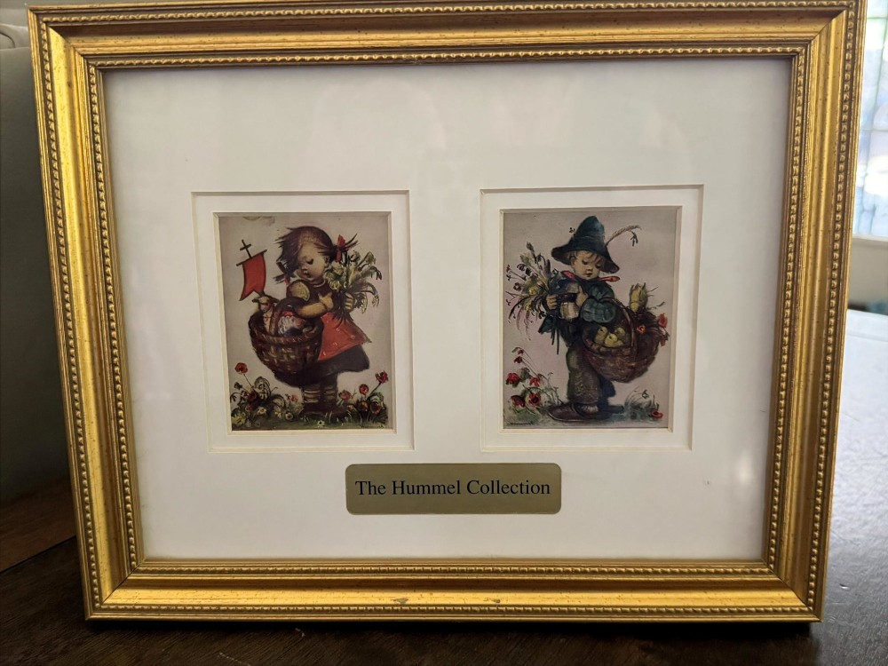 Hummel Harvest Children Gold Framed Print