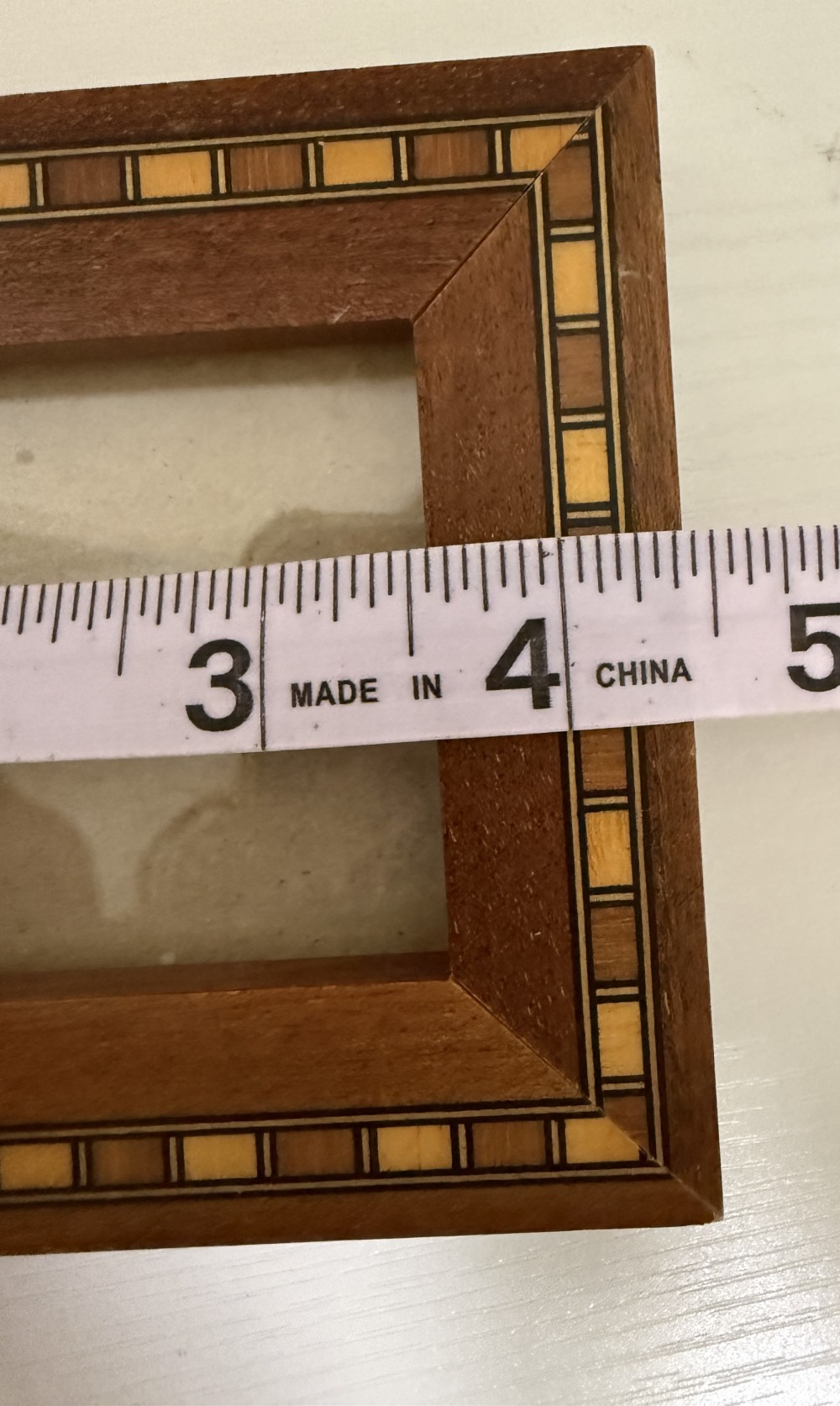 Small wooden picture frame