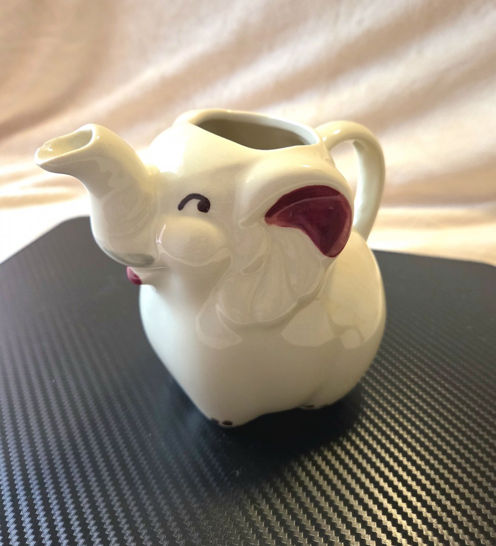 VTG Shawnee Pottery Elephant-As Found