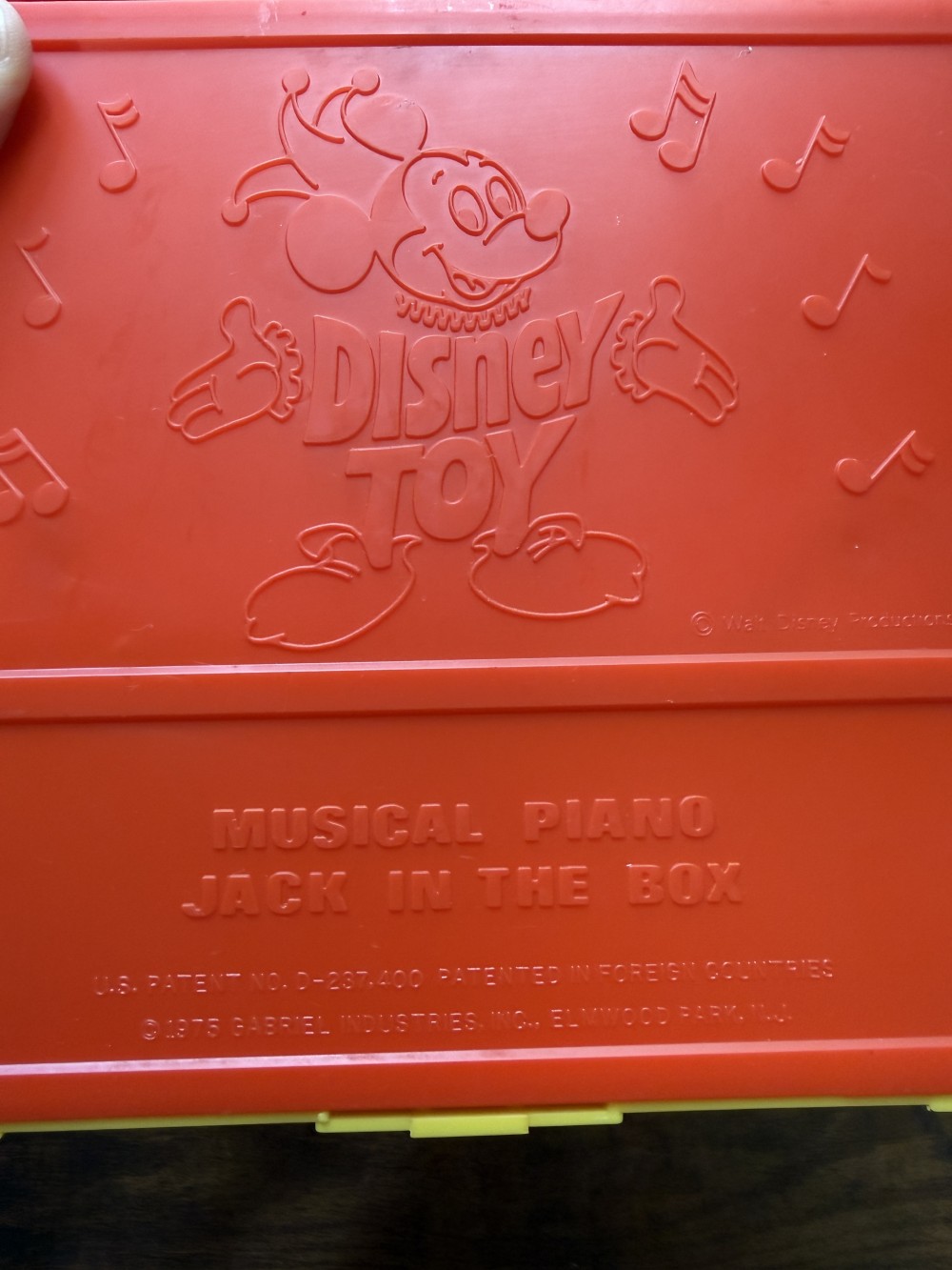 1973 Mickey Mouse Jack in the Box