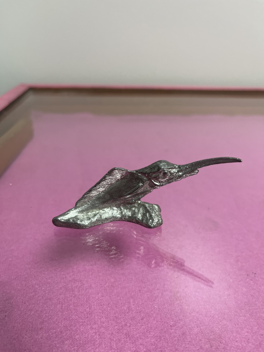 Pewter swordfish