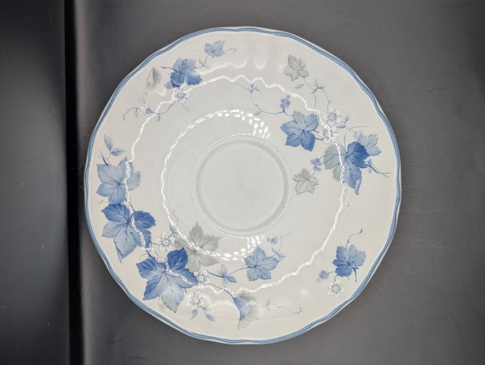 Set/2 vintage Mikasa Country Classics Deirdre saucer