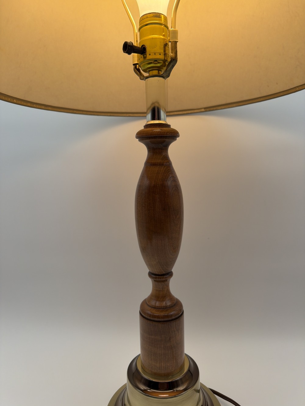Fox Hunt Table Lamp w/Shade