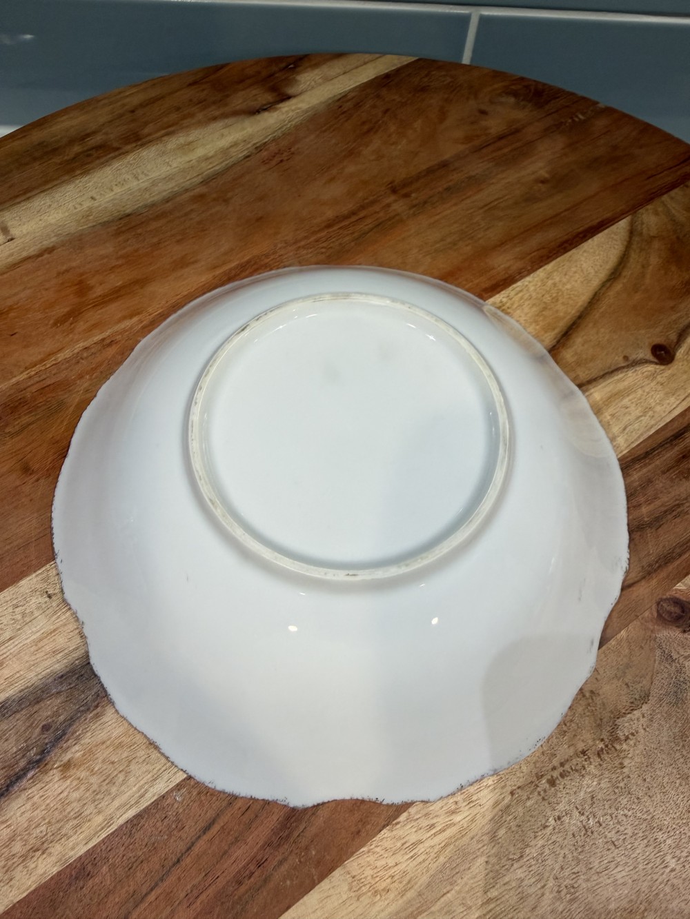 Vintage Porcelain Fruit Bowl 7.5”