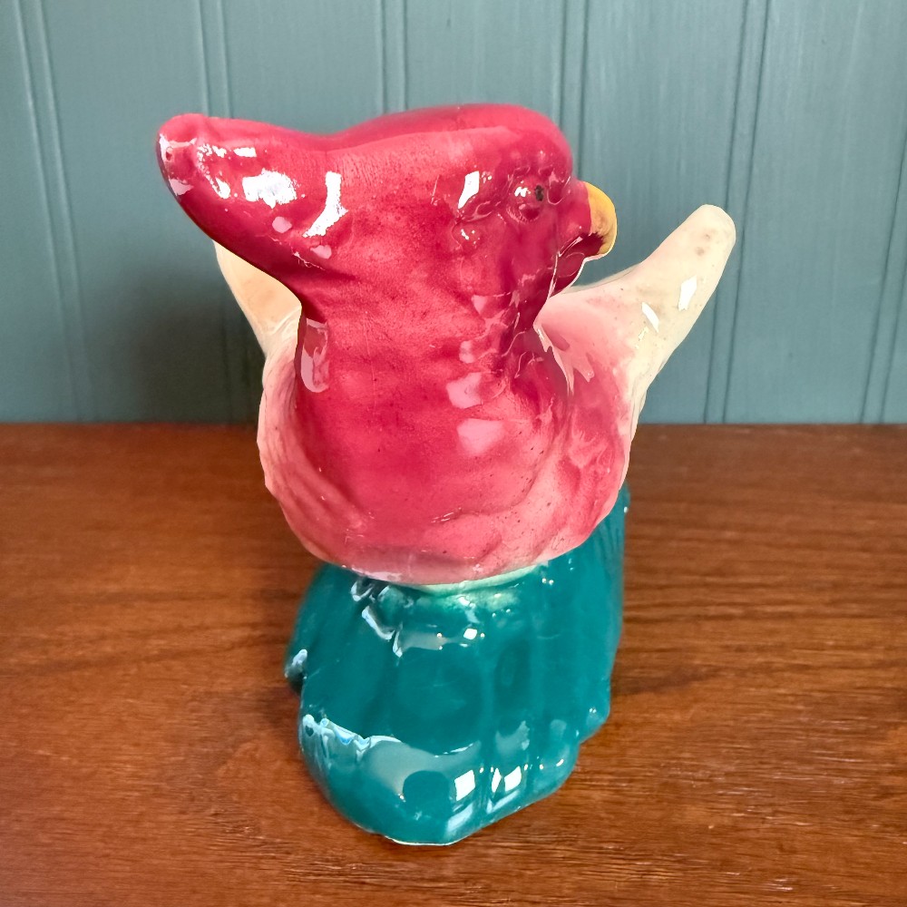 Vintage Mid Century Ceramic Bird Planter