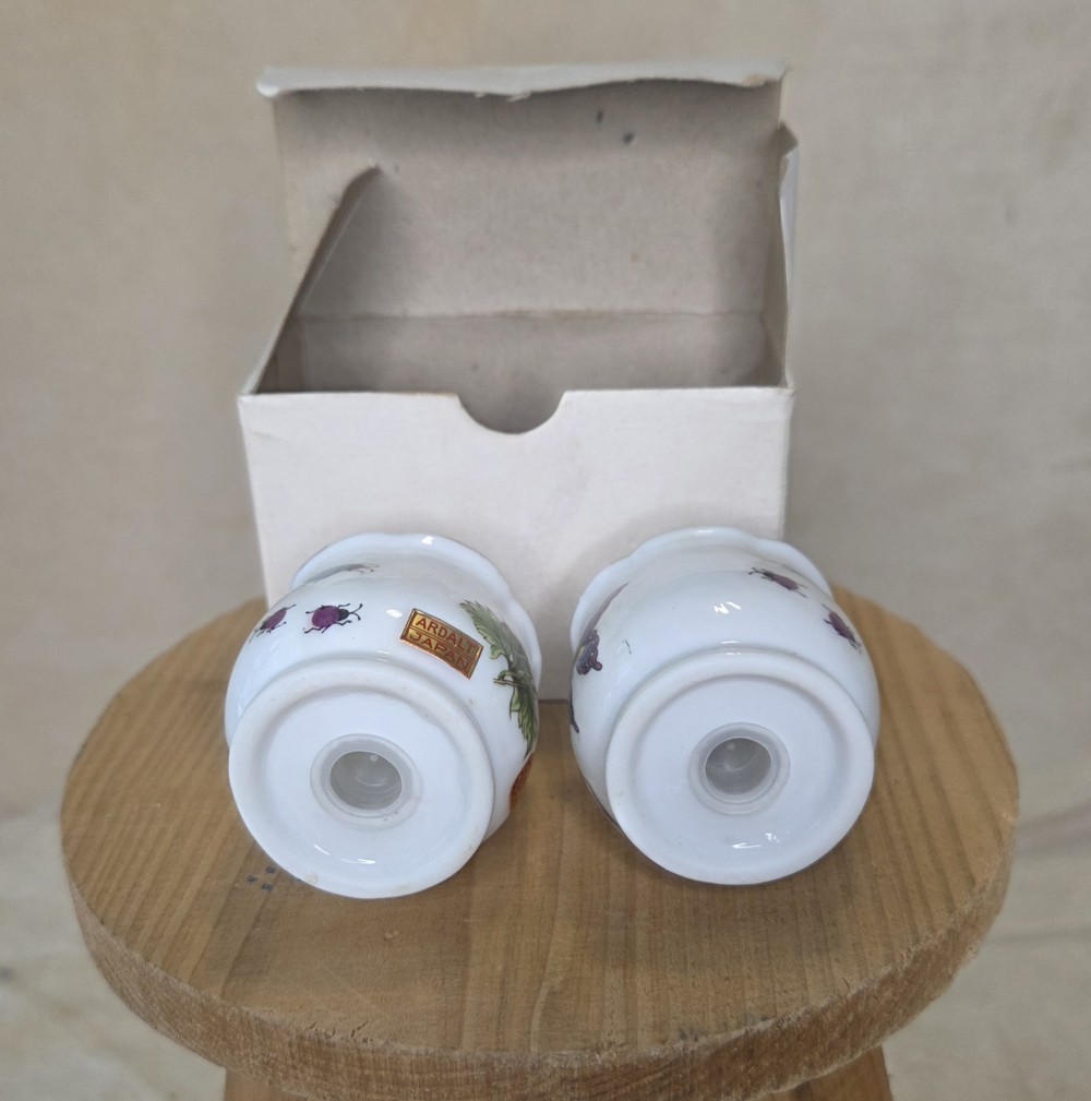 VTG Ardalt Japan Salt & Pepper Shakers in Original Box