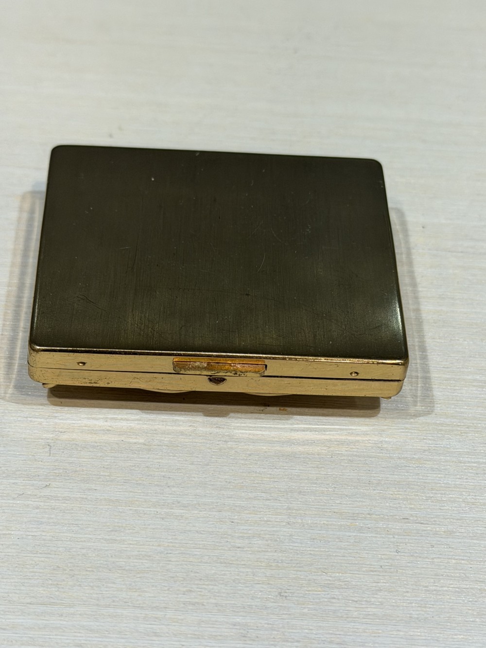 Rare Vintage Paul Flato Jeweled Powder Compact