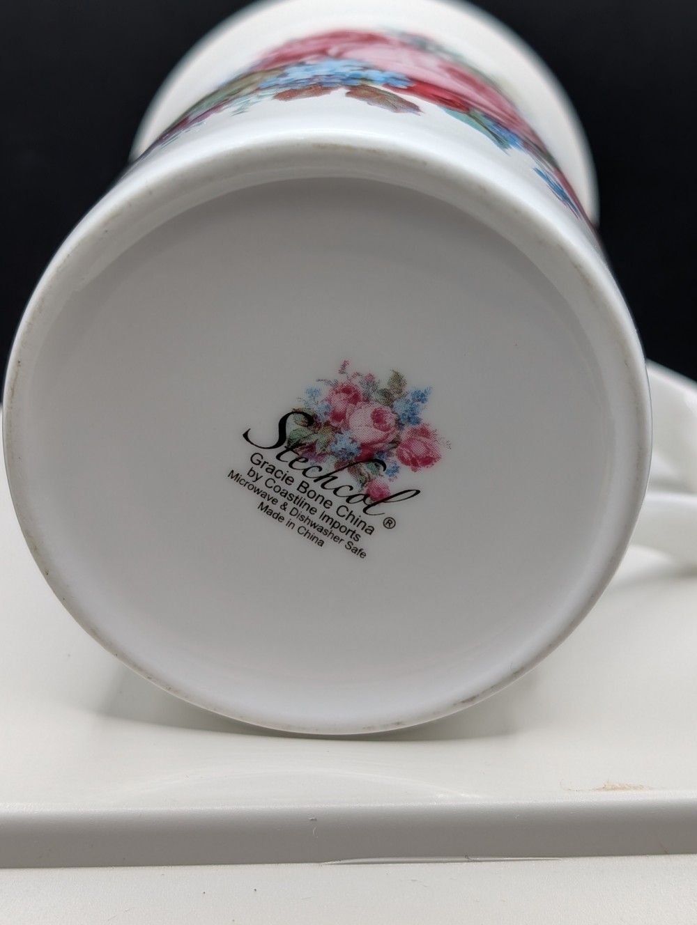 Stechcol by Gracie Bone China Floral Mug