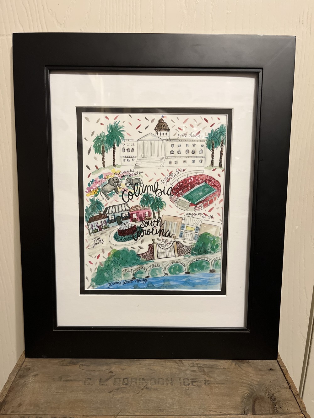 Columbia, SC Art Print