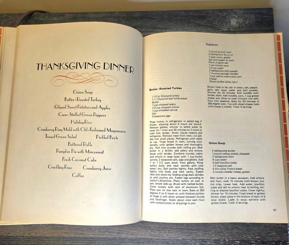 1969 Complete Holiday Cookbook