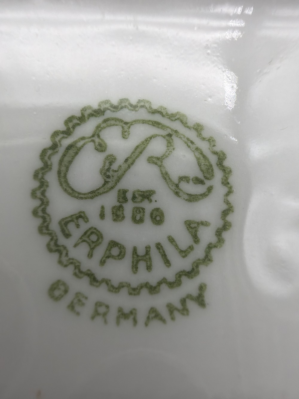 Vintage German Porcelain Ashtray