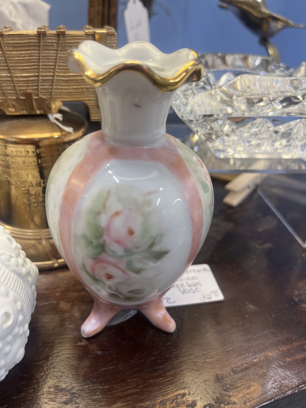 Tirschenreuth Bavarian porcelain vase