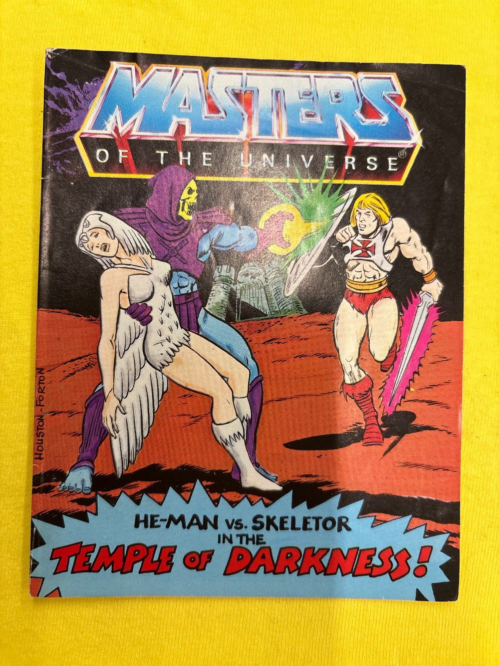 MOTU Mini Comic He-Man vs. Skeletor in the Temple of Darkness!