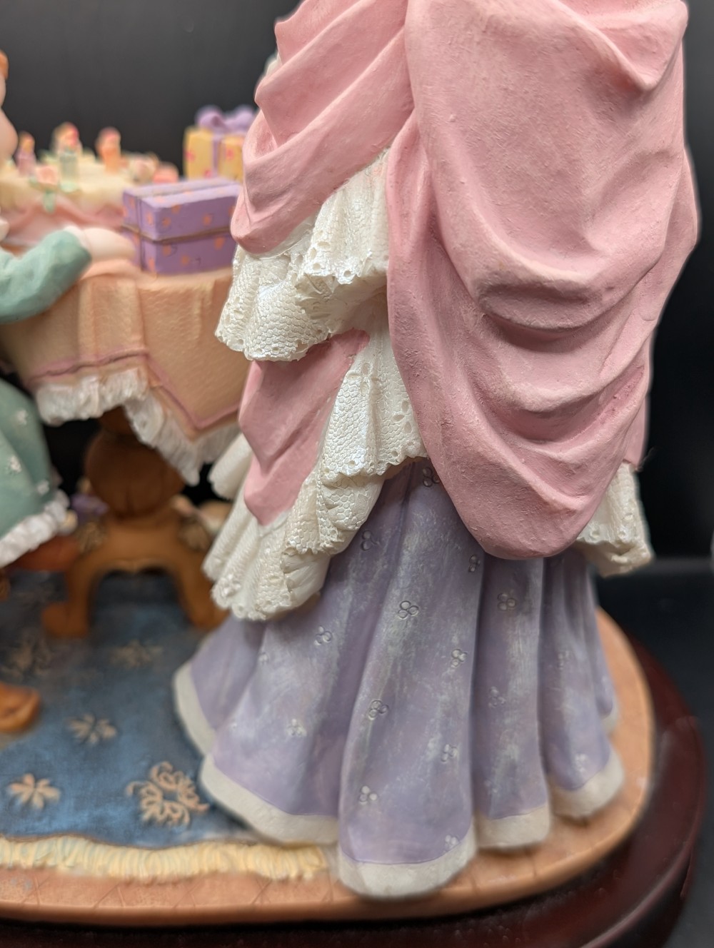 Vtg Gentili Victorian birthday figurine