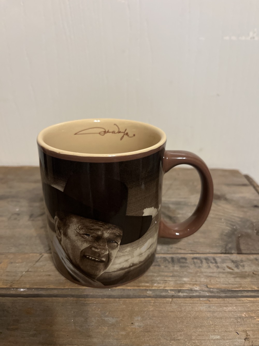 John Wayne mug by Vandor