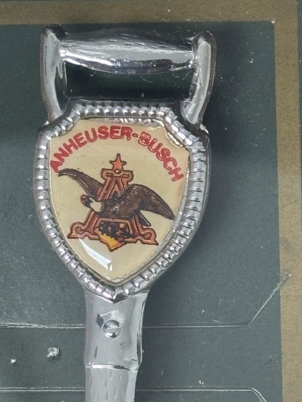 Anheuser-Busch Eagle Logo Collectible Spoon Breweriana Miniature Shovel