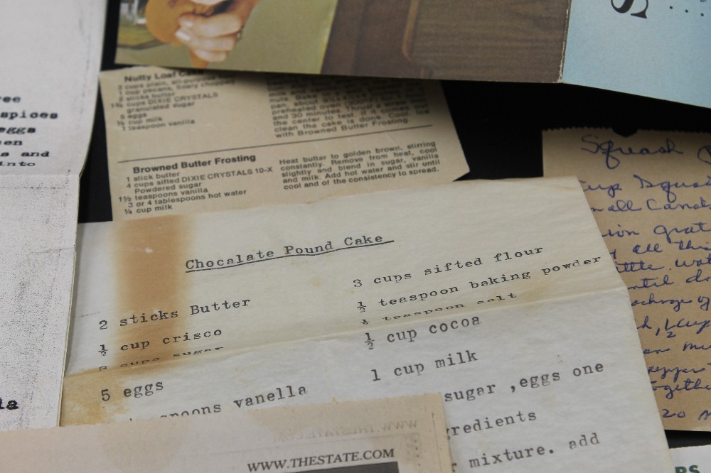 Vtg recipes collection packet