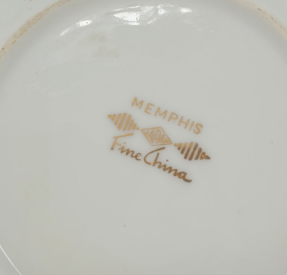 VTG 1960s Fine China of Japan Berry Bowl Memphis