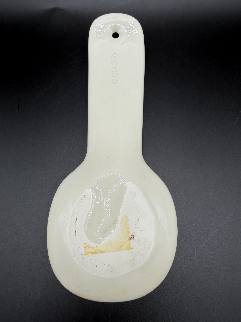 Otagiri Ceramic Owl Spoon Rest Vintage Japan Cottagecore Kitchen Decor