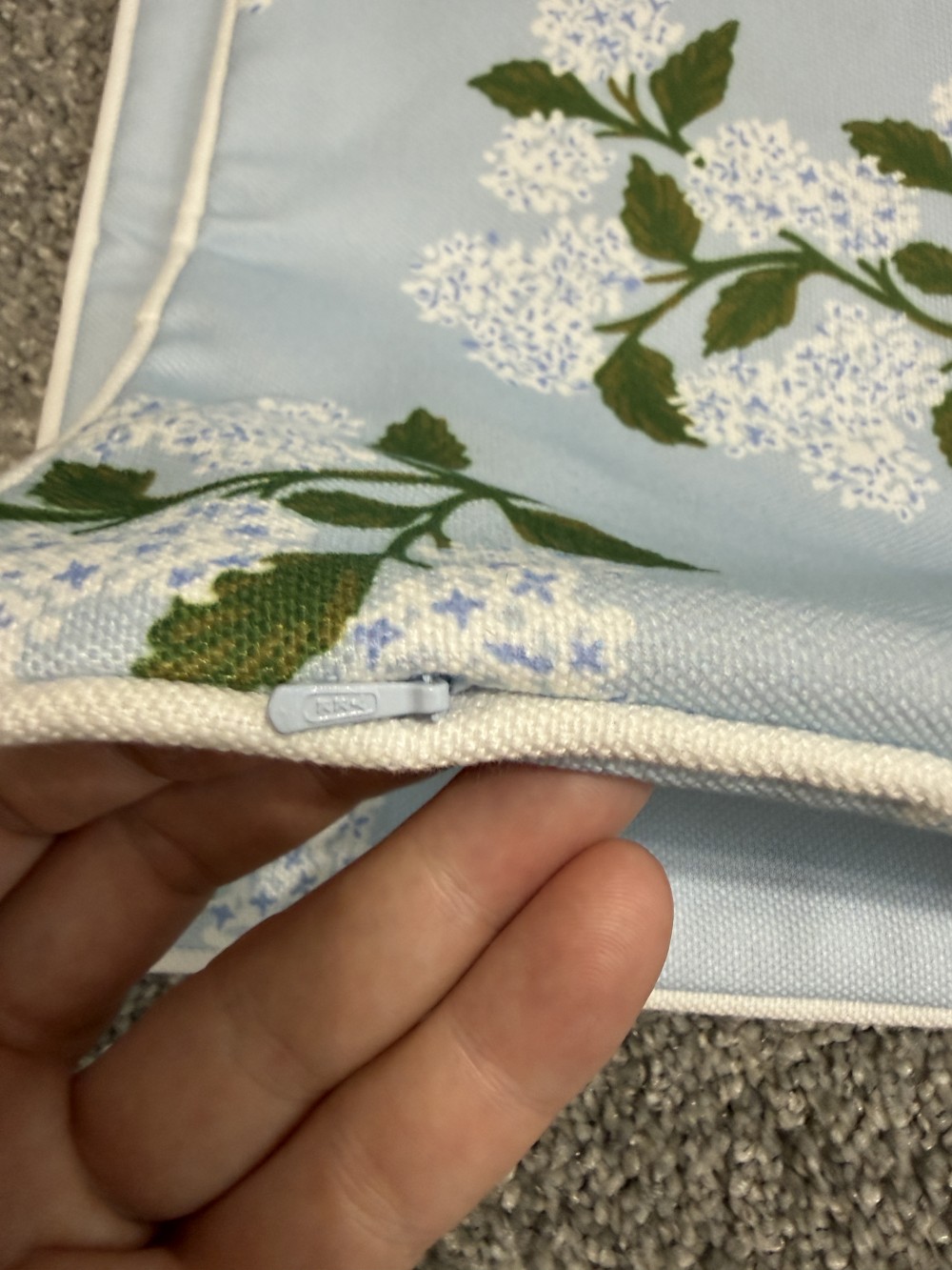 Hofdeco set of 2 hydrangea pillow covers