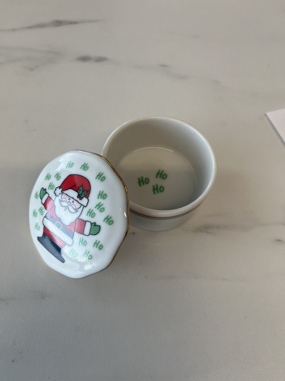 Vtg NapcoWare from Japan trinket box