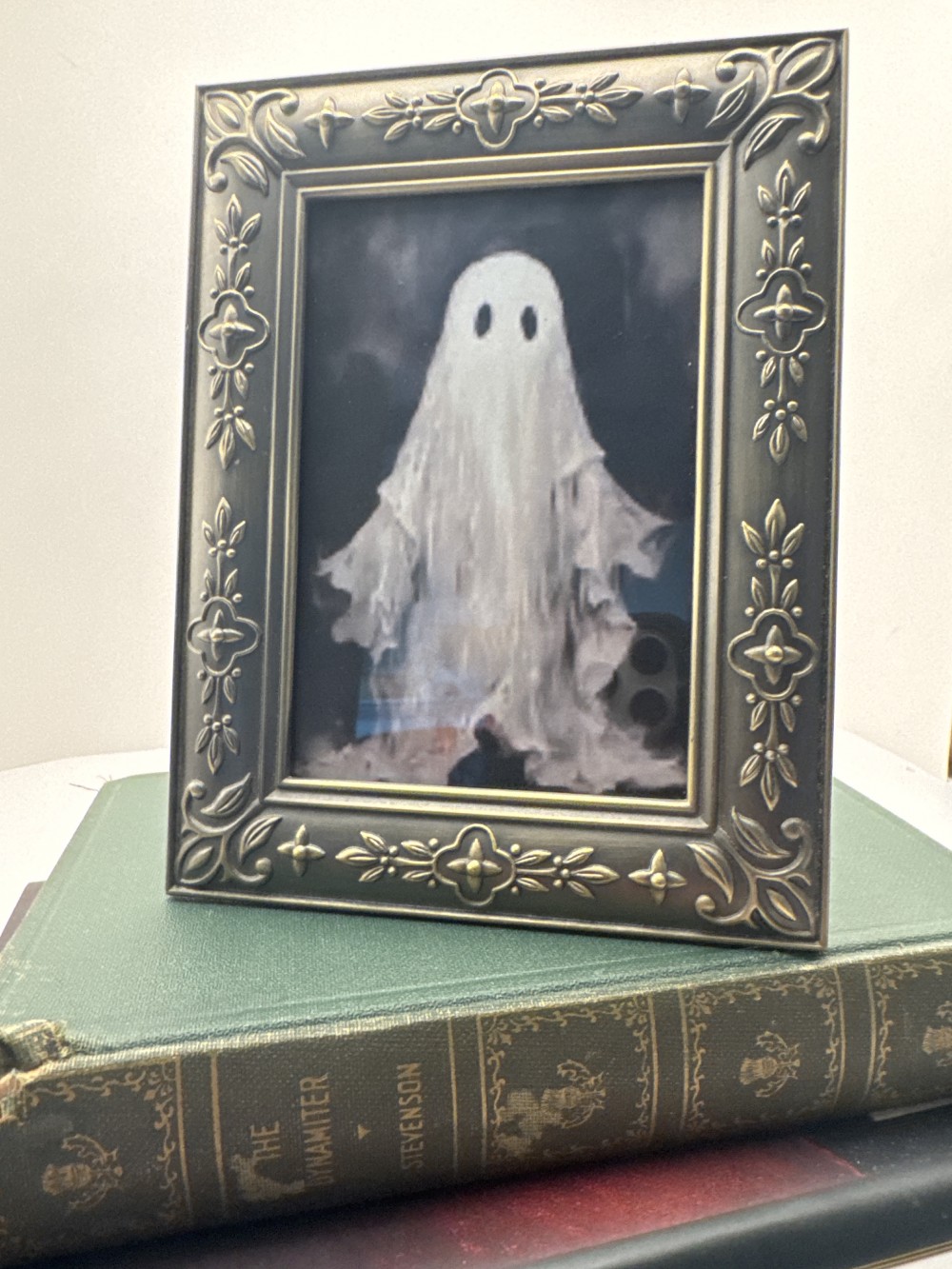 GHOST PRINT, METAL DECORATIVE FRAME