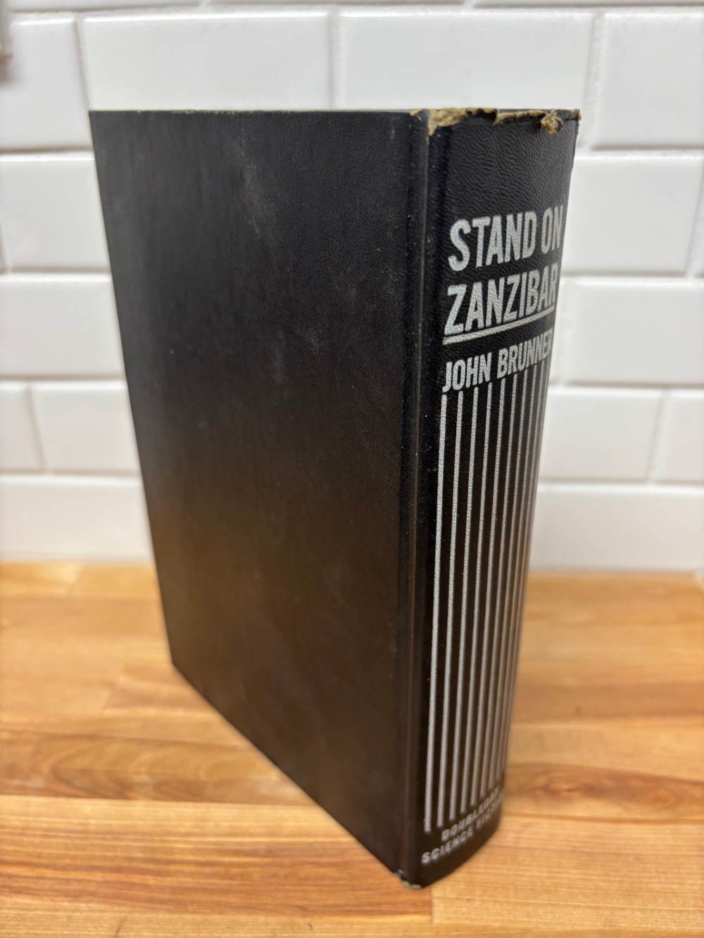 Book Stand on Zanzibar by John Brunner Hardcover 1968 Science Fiction Book Club Edition