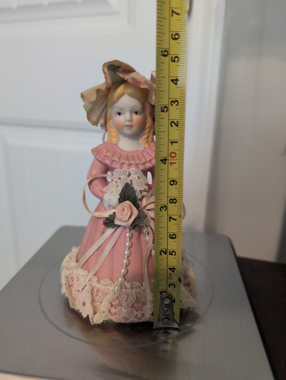 Vintage Bell lady in dress