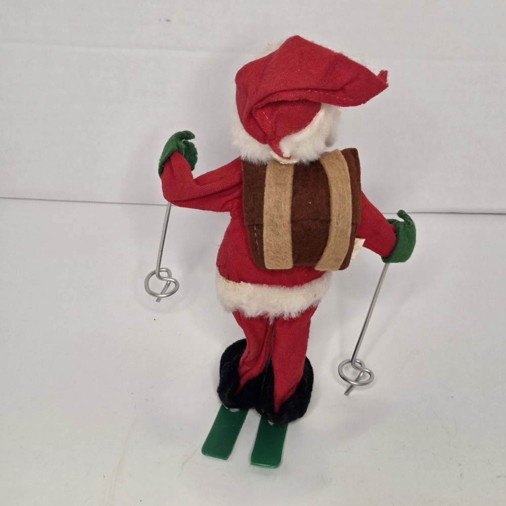 VTG 1963 Annalee Mobilitee Skiing Santa Claus