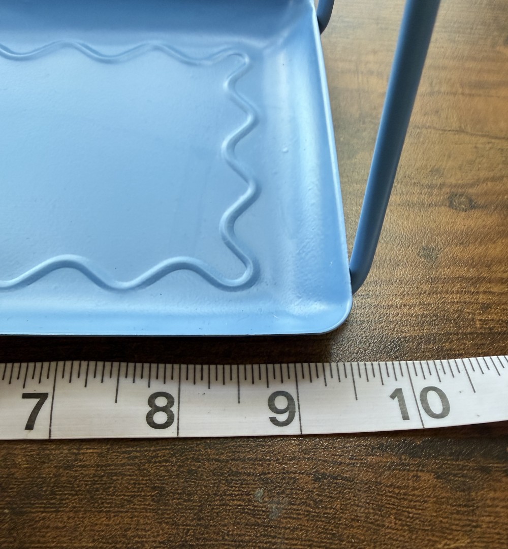 Blue Mirror w/ tray