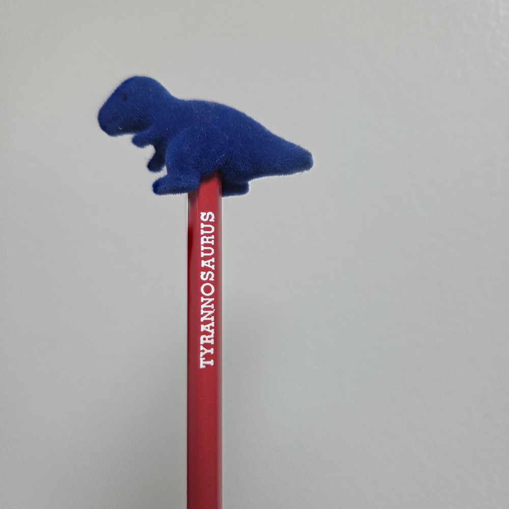 VTG Novelty Dinosaur Topper Pencil