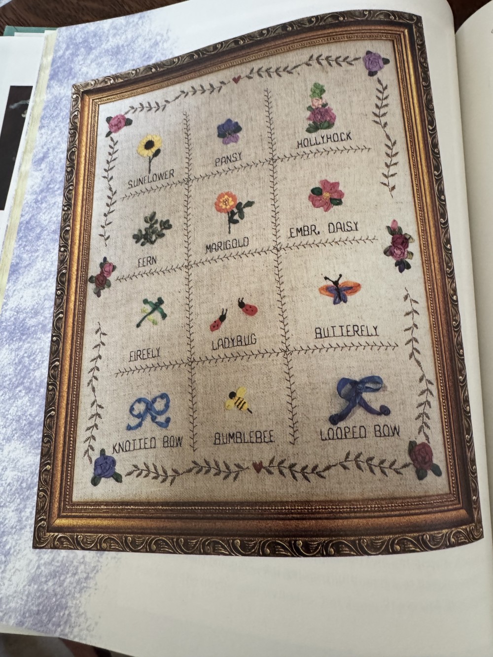 HBB, SEWING SILK RIBBON MACHINE EMBROIDERY