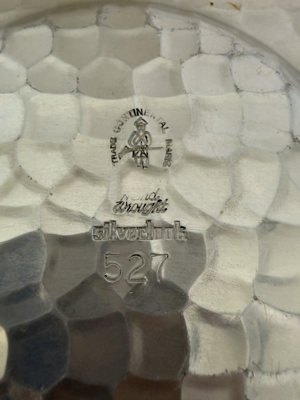 Trade continental aluminum serving tray