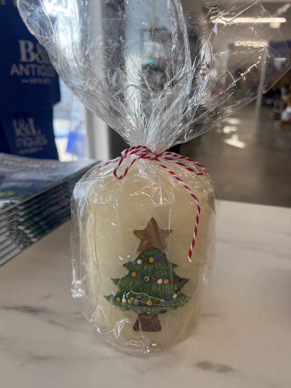 Christmas tree candle