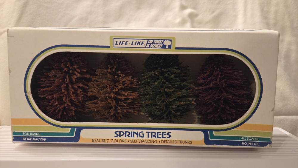 DO-1727 boxed artificial Spring Trees