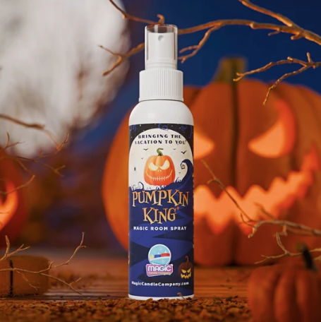 NEW!  Magic Candle Company room spray:  Pumpkin King