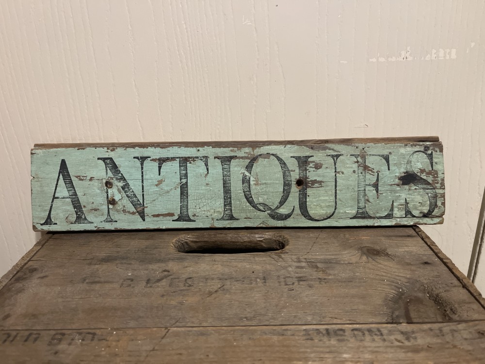Handmade reclaimed wood sign