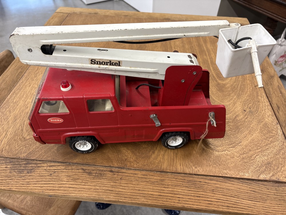 Vtg Tonka Snorkel Fire Truck As-is