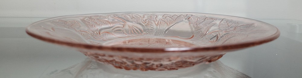 KIG Raised Fruit Salad Plate 1980s