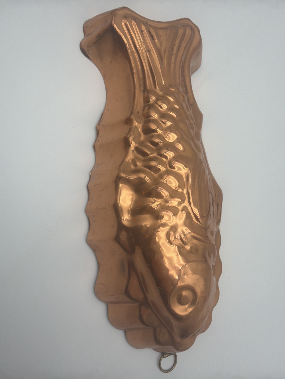 Vintage Tagus Portugal Copper Fish Mold