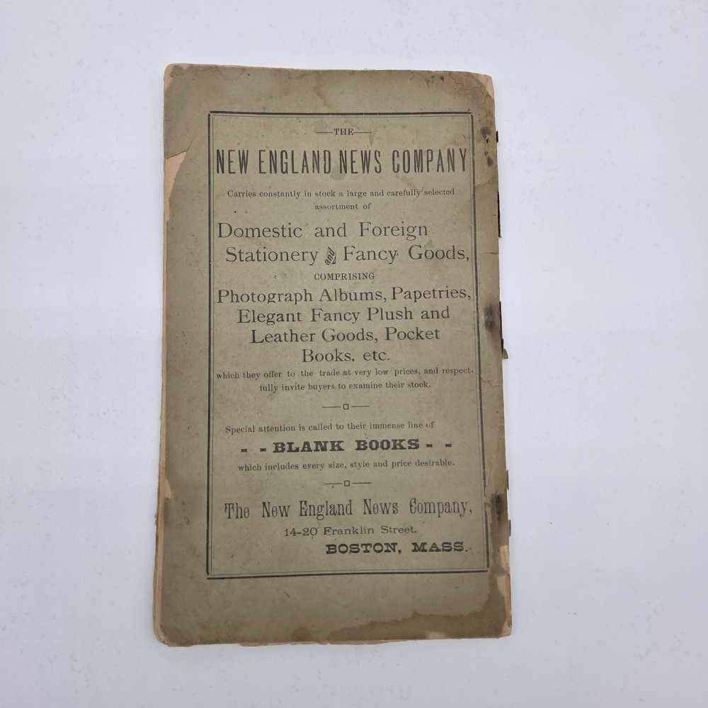 1908 Leavitts Farmers Almanac