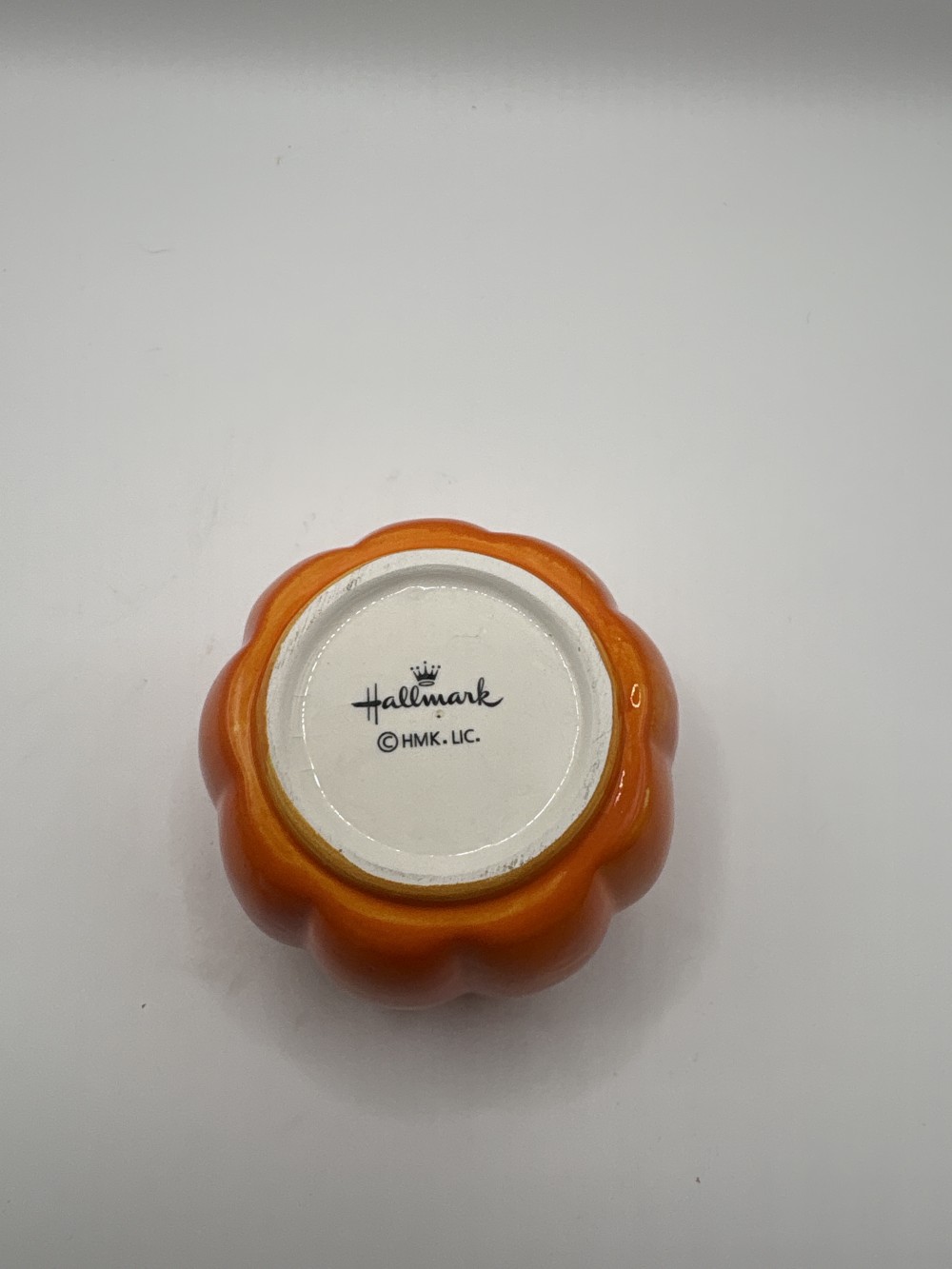 Hallmark Halloween Jack O Lantern Tealight Candle Holder As-is