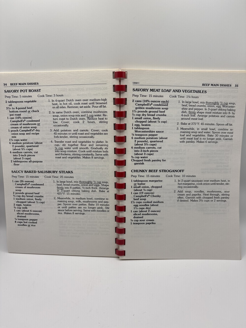 Summer Recipes with Campbells 1994