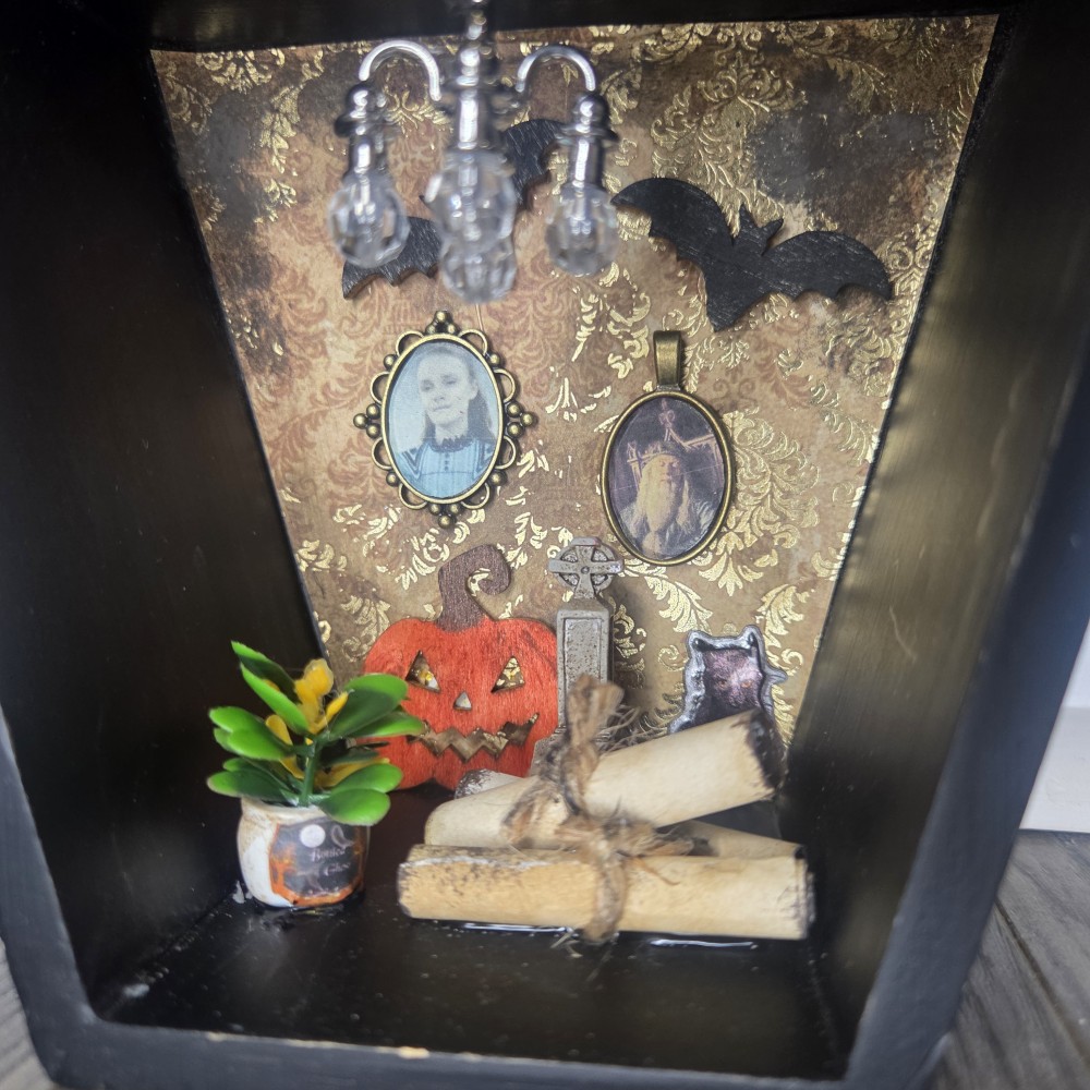 Handmade HP Inspired Trinket Shelf